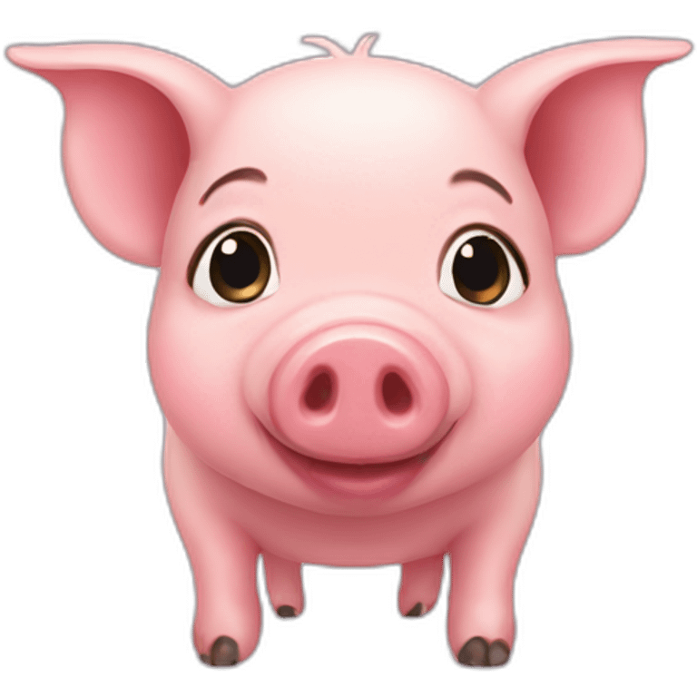 Small pig emoji