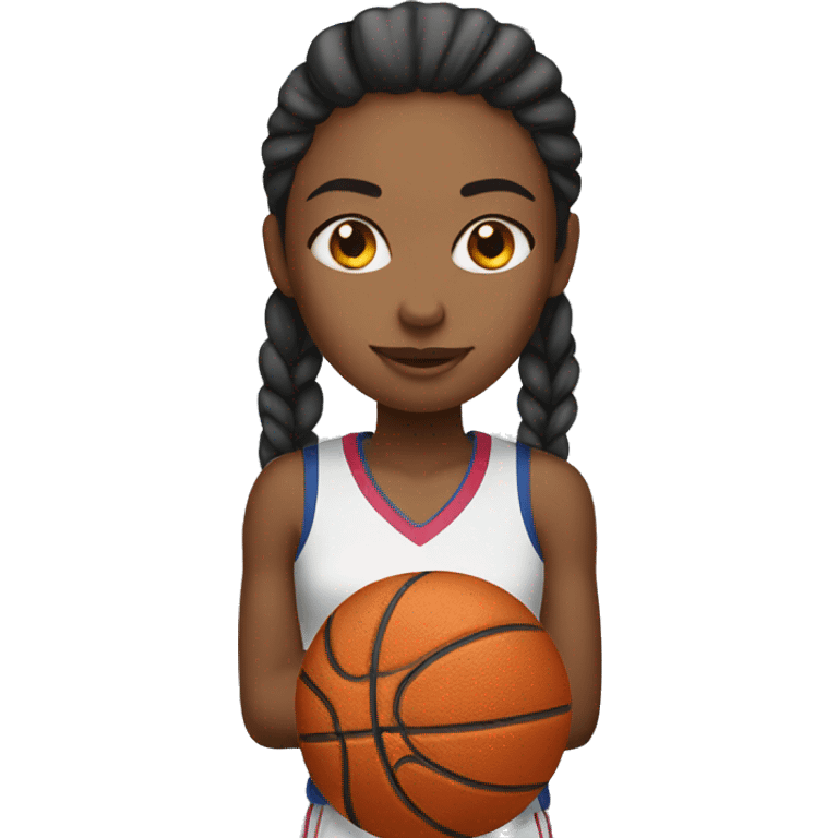 basketball girl emoji