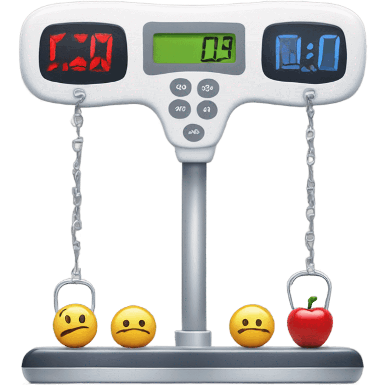 Weight tracker emoji