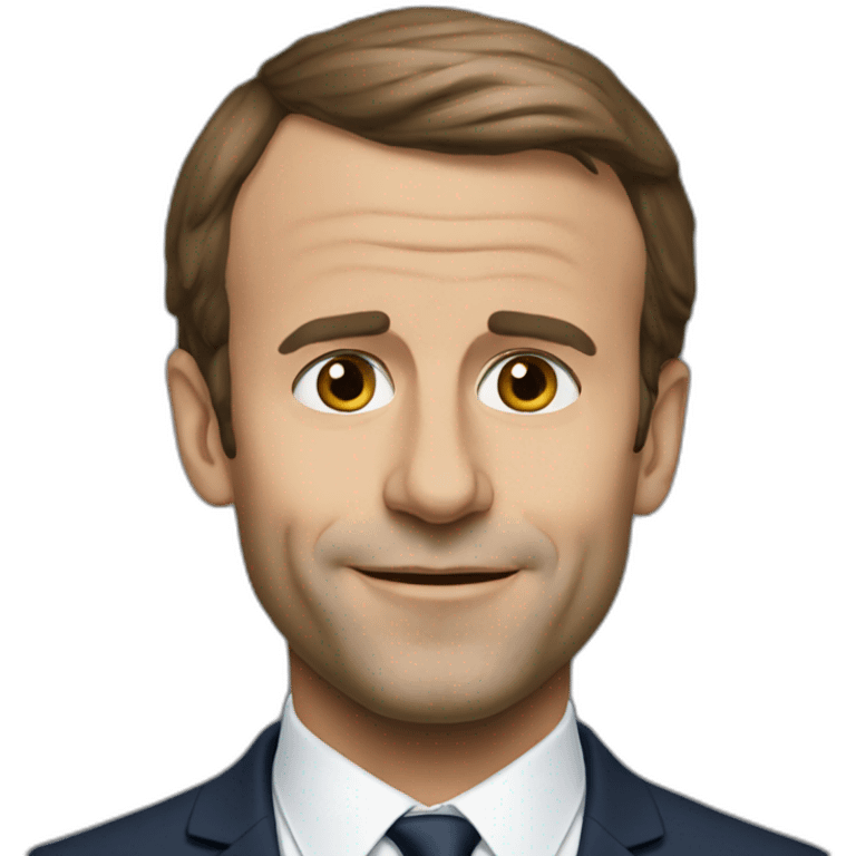 Emmanuele macron emoji