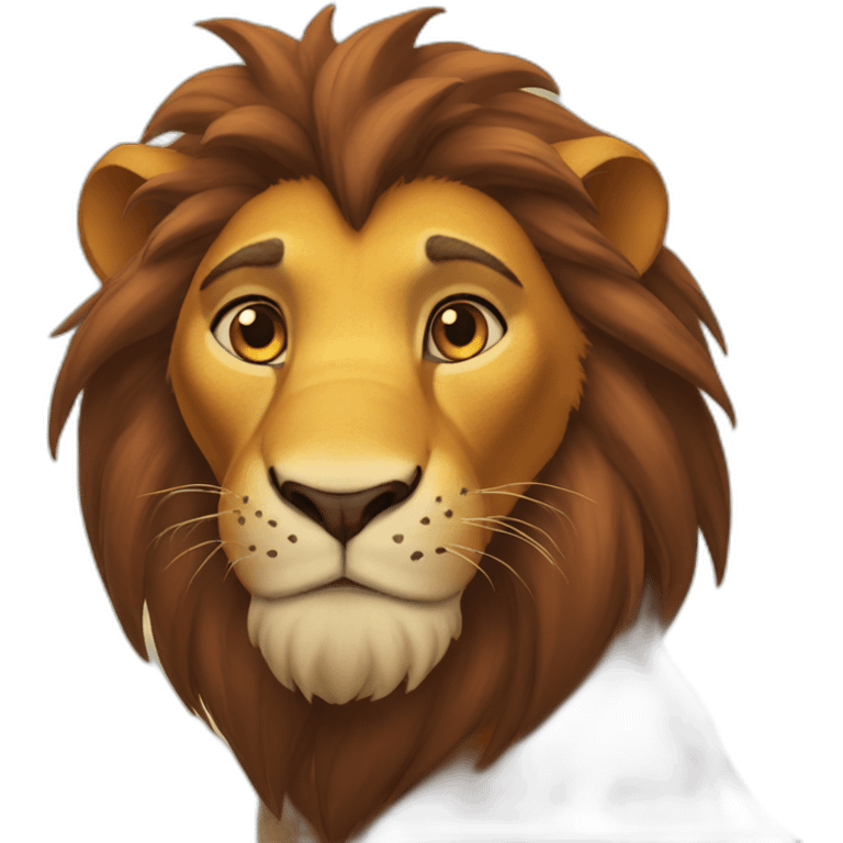 Lion king emoji