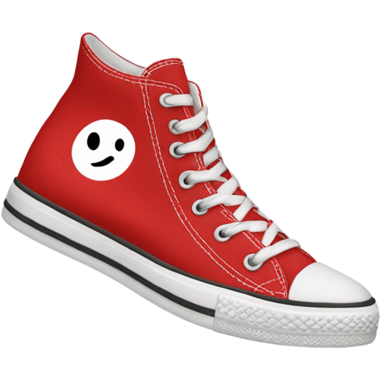 Converse emoji red emoji