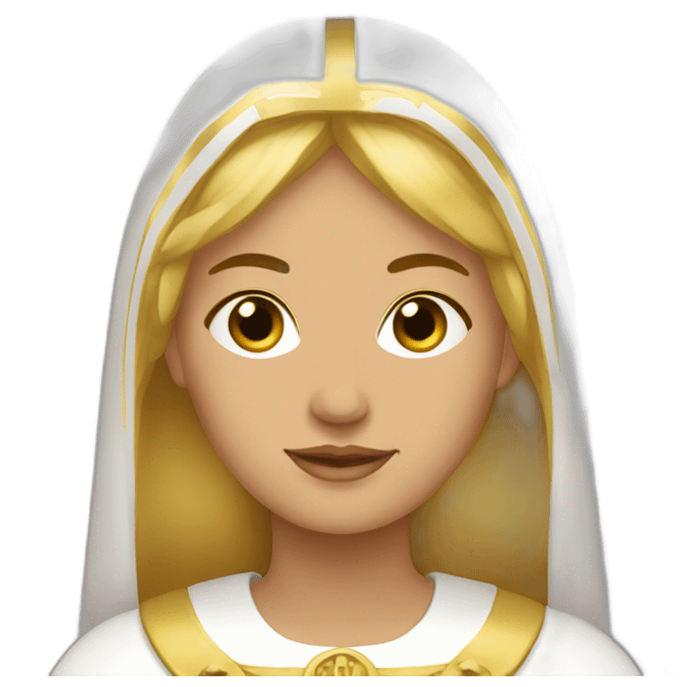 Saint de femme emoji