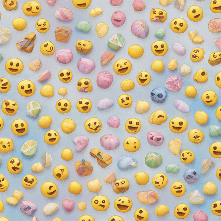 Summer pastel multicolour  emoji