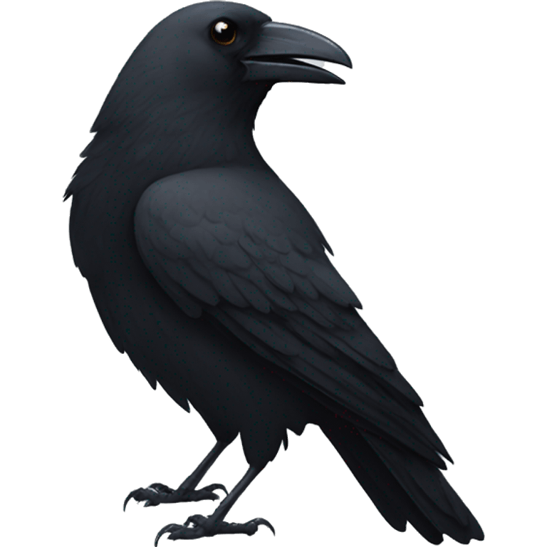 Crow emoji