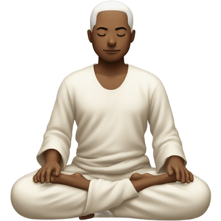 Meditation  emoji