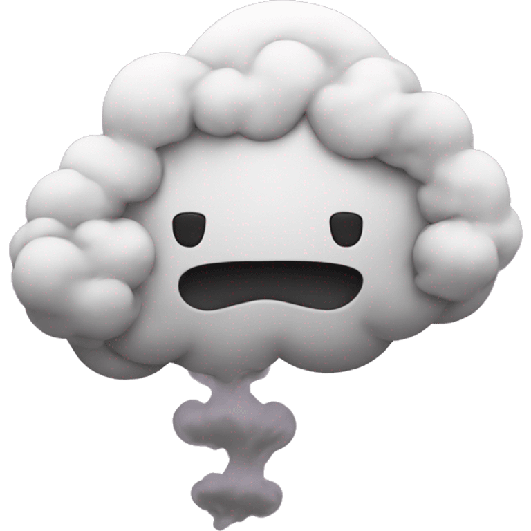 hello kitty smoke cloud  emoji