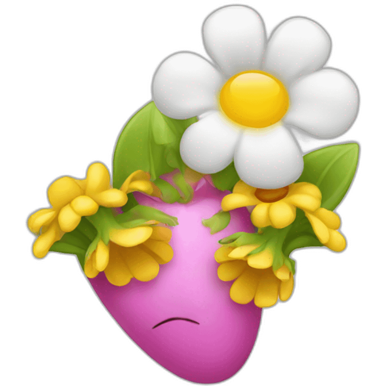 emoji that vomits flowers emoji