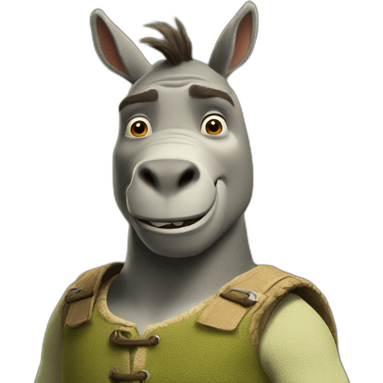 Shrek Donkey emoji