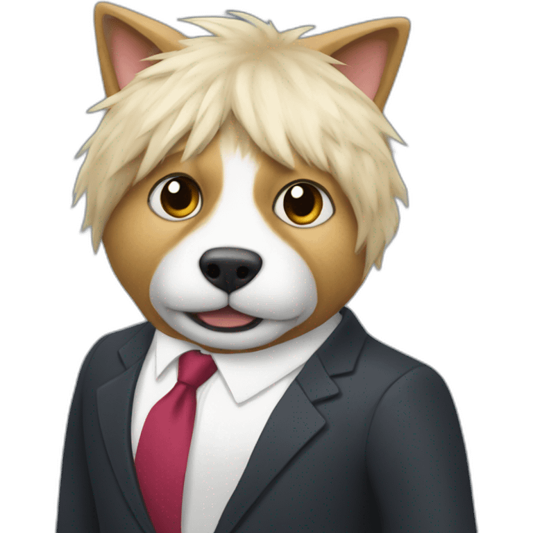 boris johnson's fursona emoji