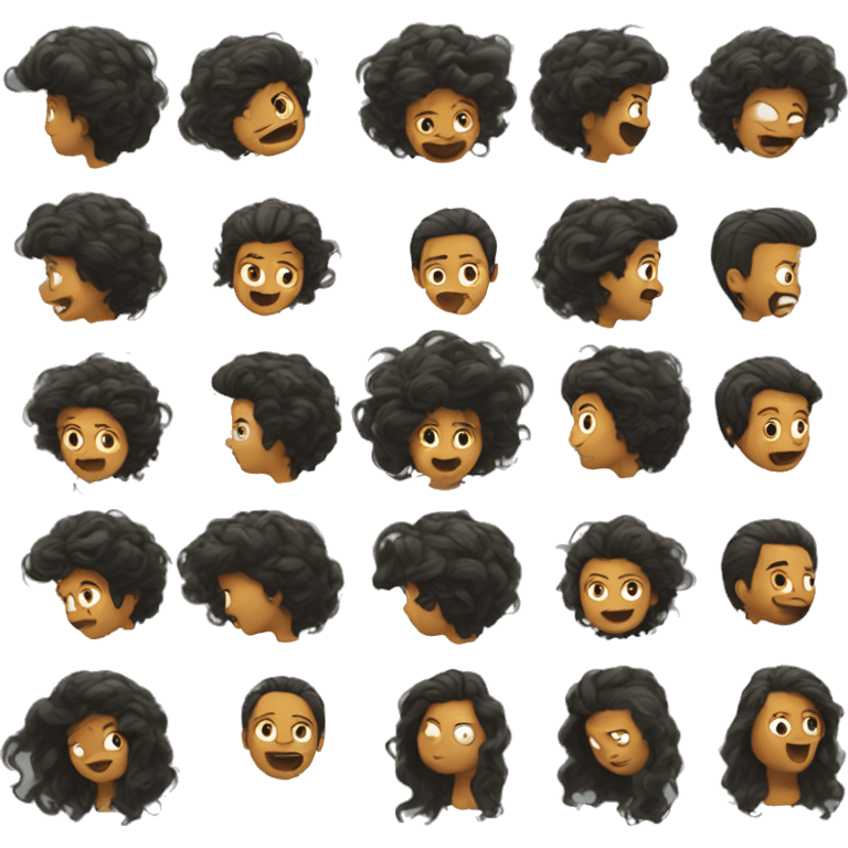 hair toss emoji