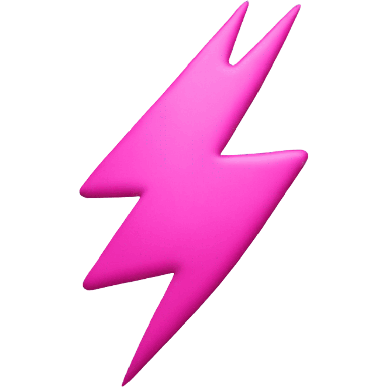 pink lightning emoji emoji