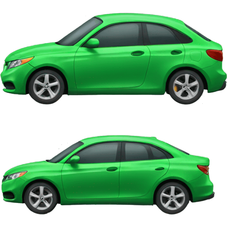 Green car  emoji