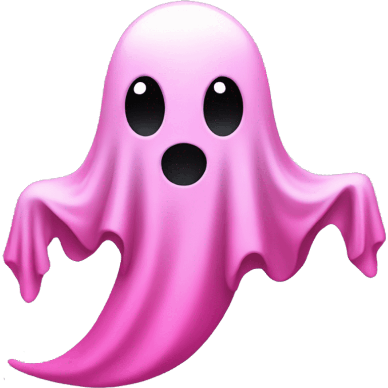 pink ghost emoji