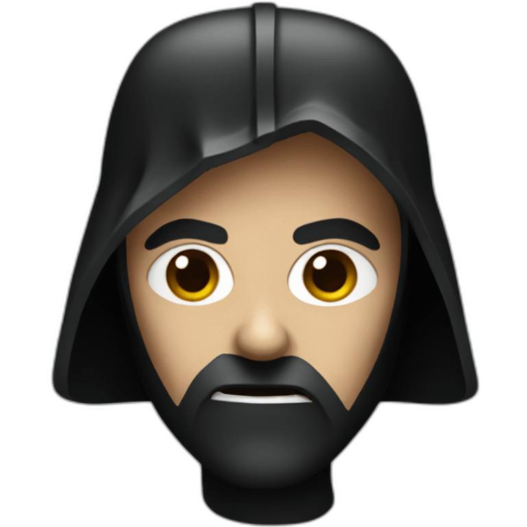 Dark vador face emoji