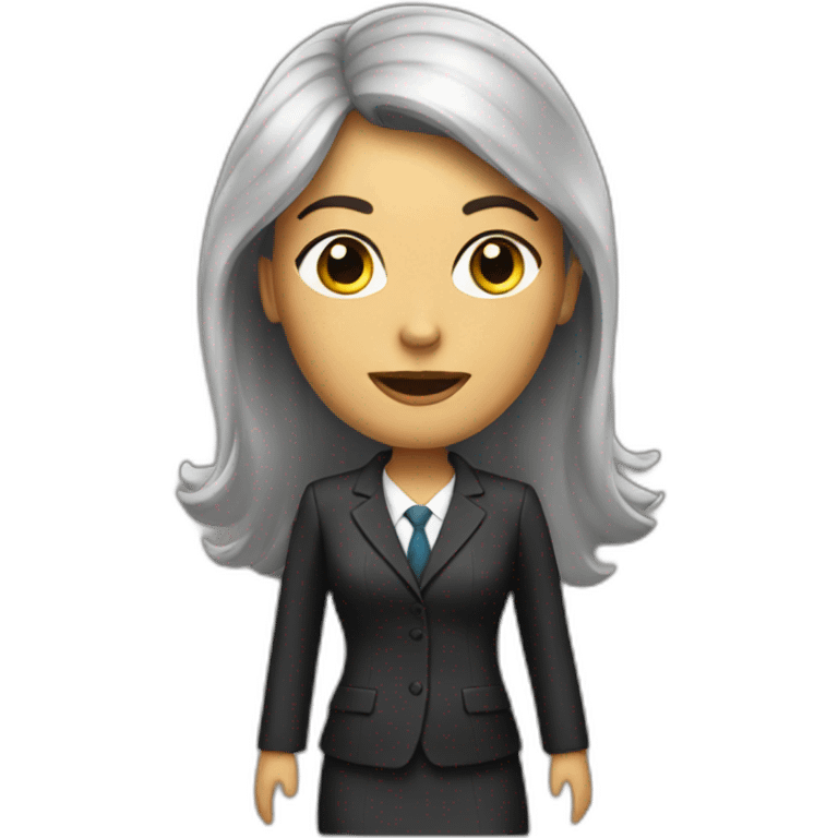 lawyer woman emoji