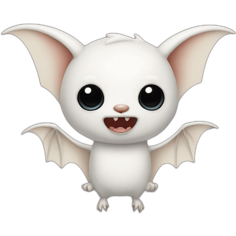 White bat emoji