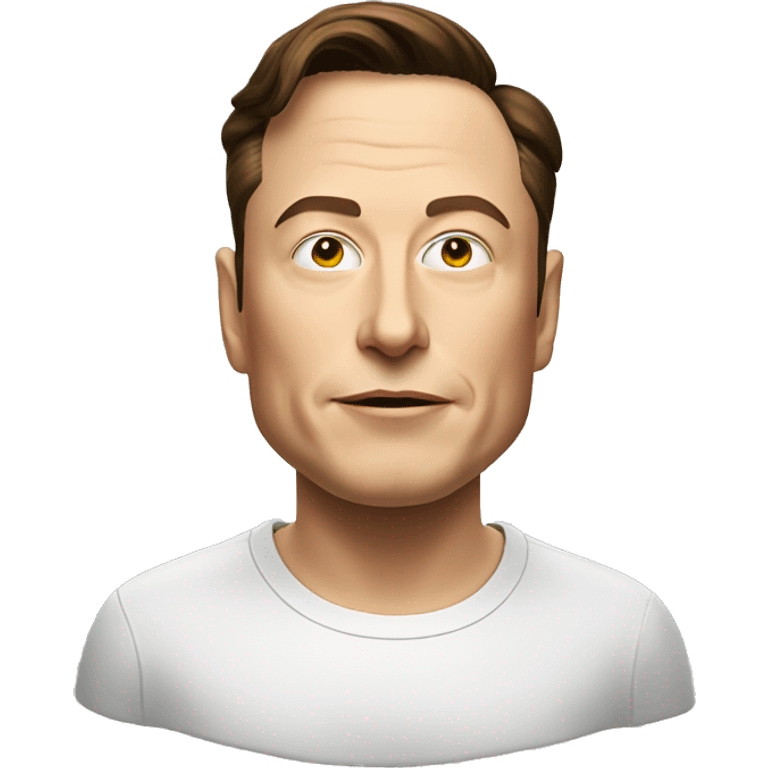 head of elon musk emoji