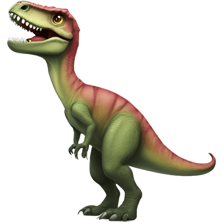 Dinosaurio Coquette emoji