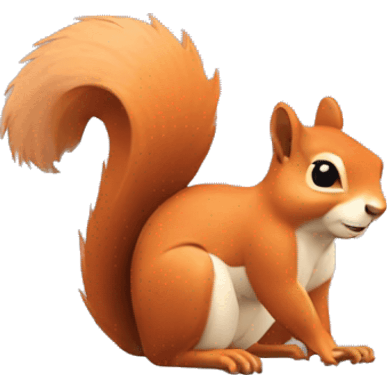 flink squirrel logo looking directly at screen emoji