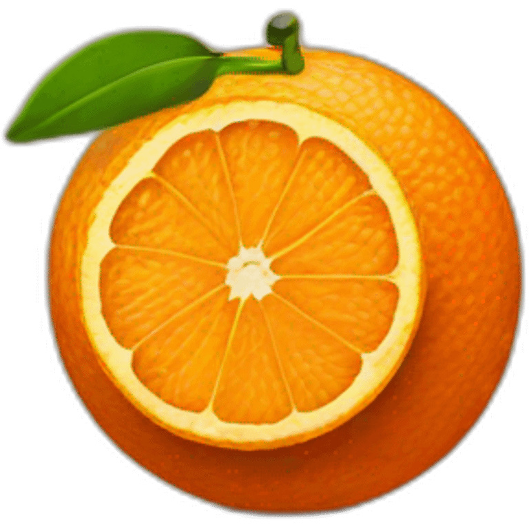 Orange emoji