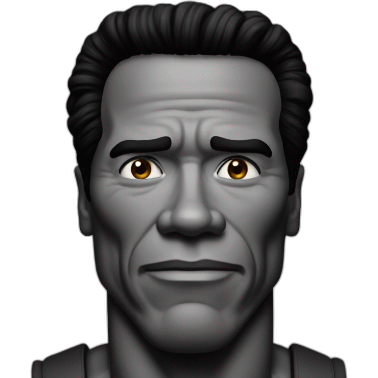 Black Arnold Schwarzenegger emoji