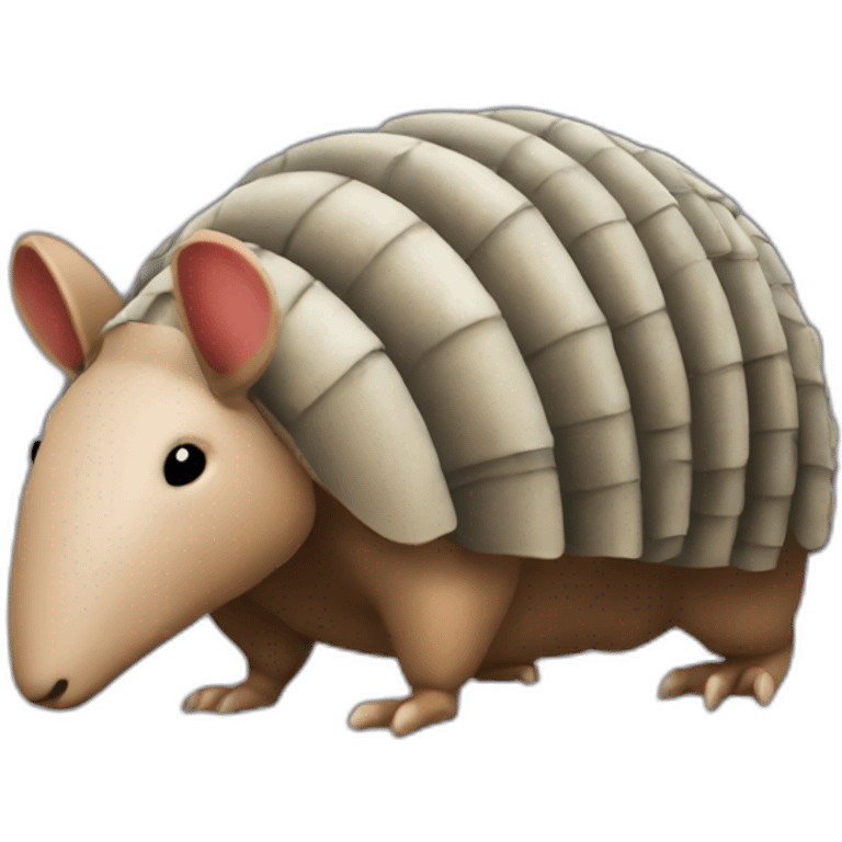 Armadillo navideño emoji