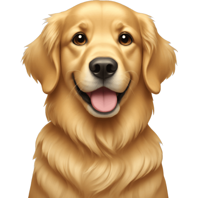 Golden retriever  emoji