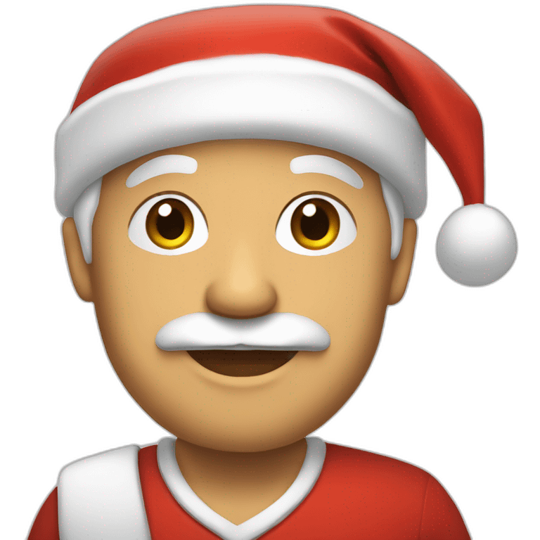 Le père noel emoji