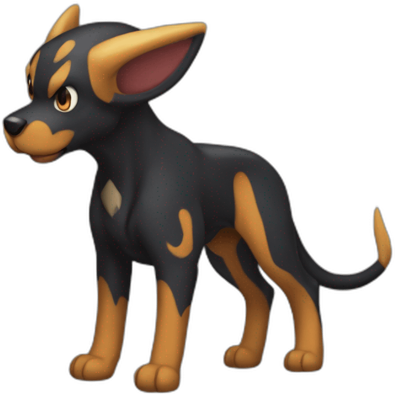 Houndoom pokemon emoji