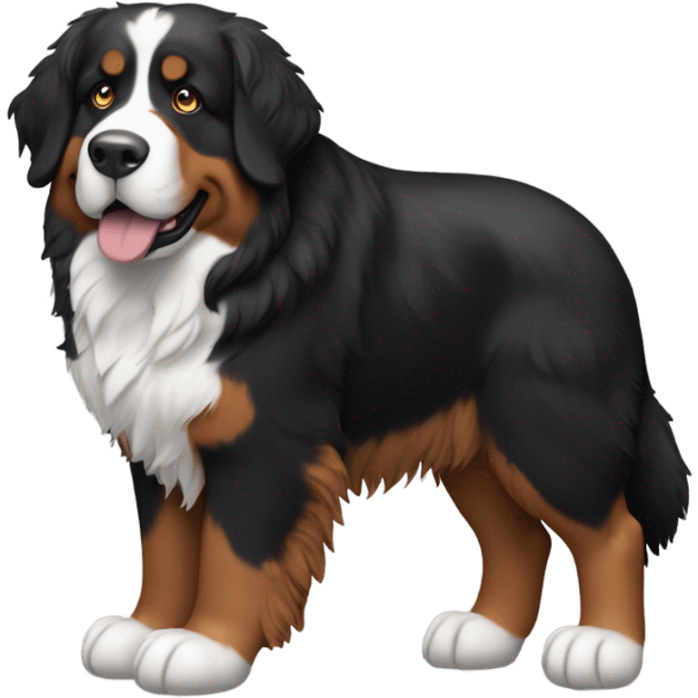 Bernese mountain dog emoji