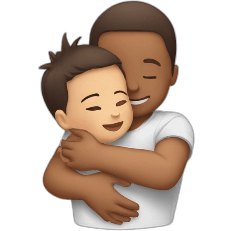 baby hug emoji