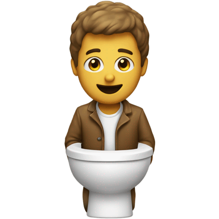 skibidi toilet man emoji