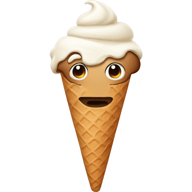 Ice cream emoji