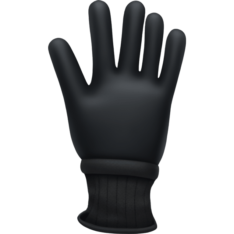 Black ladies glove emoji