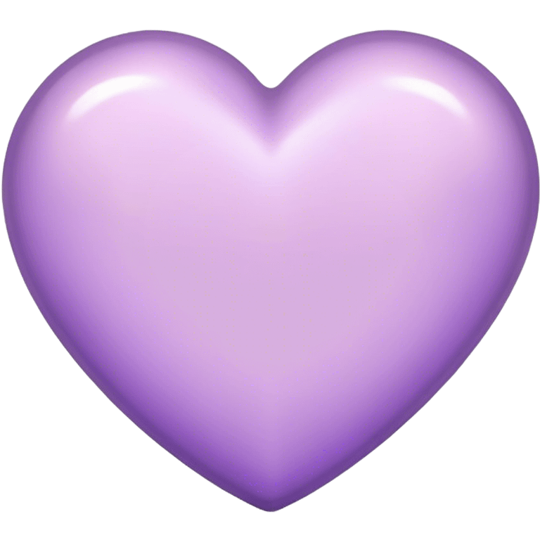 light purple heart emoji