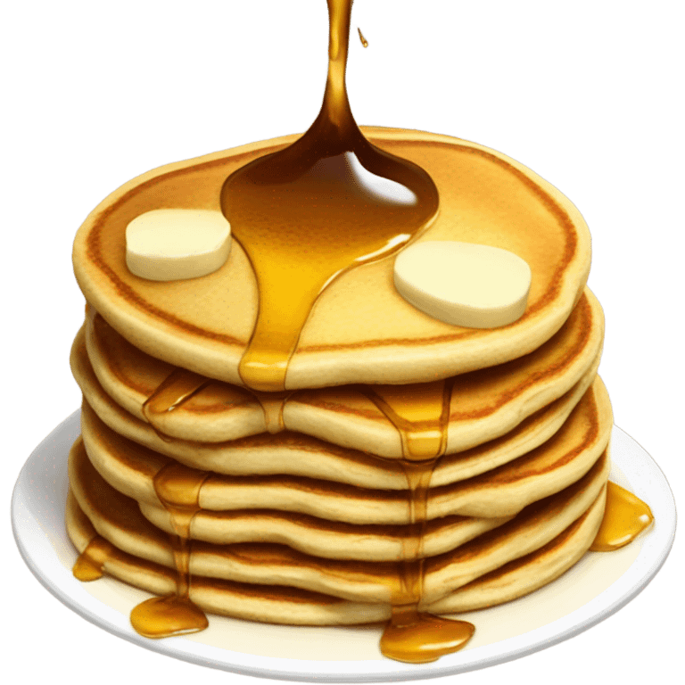 Singing stack of pancakes  emoji