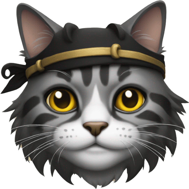 cat pirate emoji