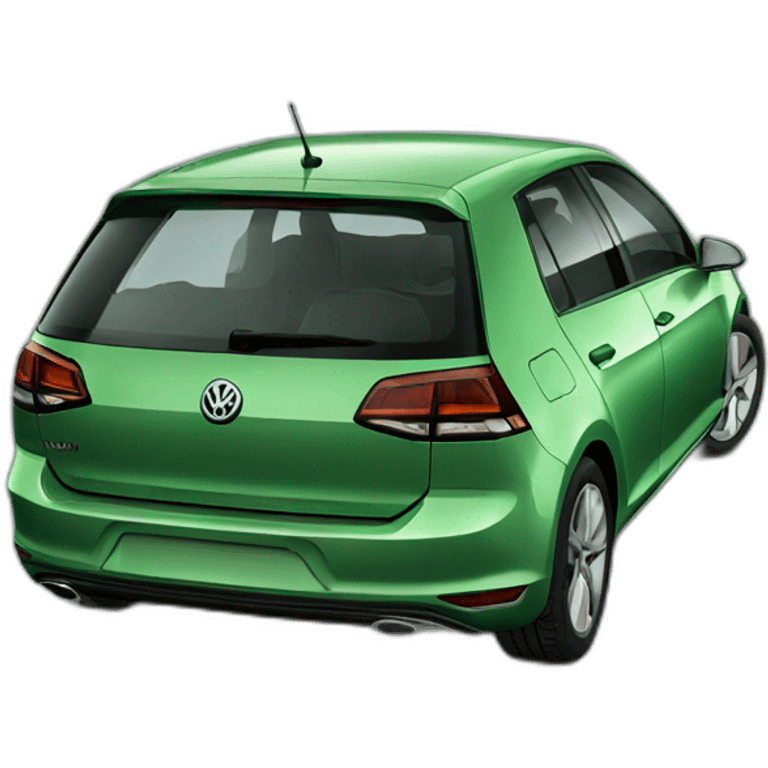 Volkswagen golf green emoji