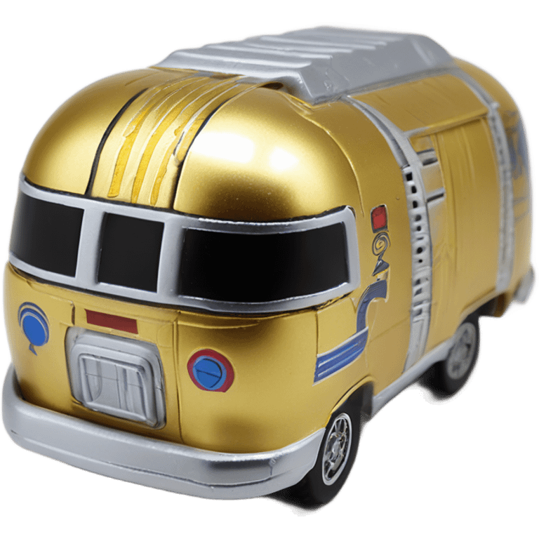 Long wheelbase airstream Hot Wheels 2014 Star Wars C-3PO Van Character Cars emoji