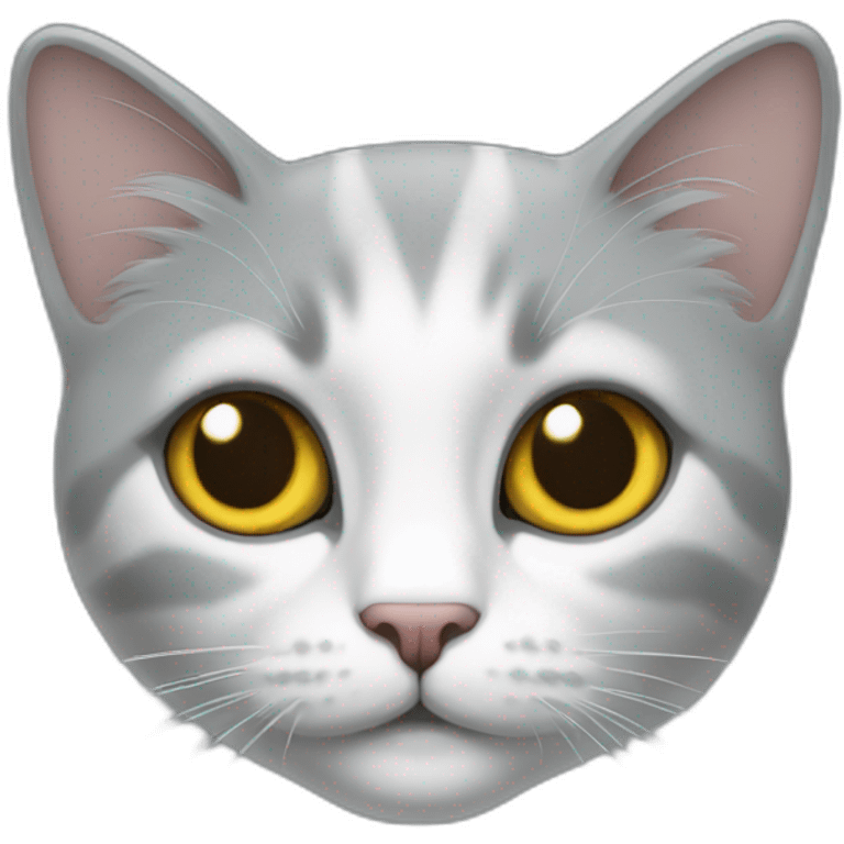 Un chat tenant de l'argent emoji