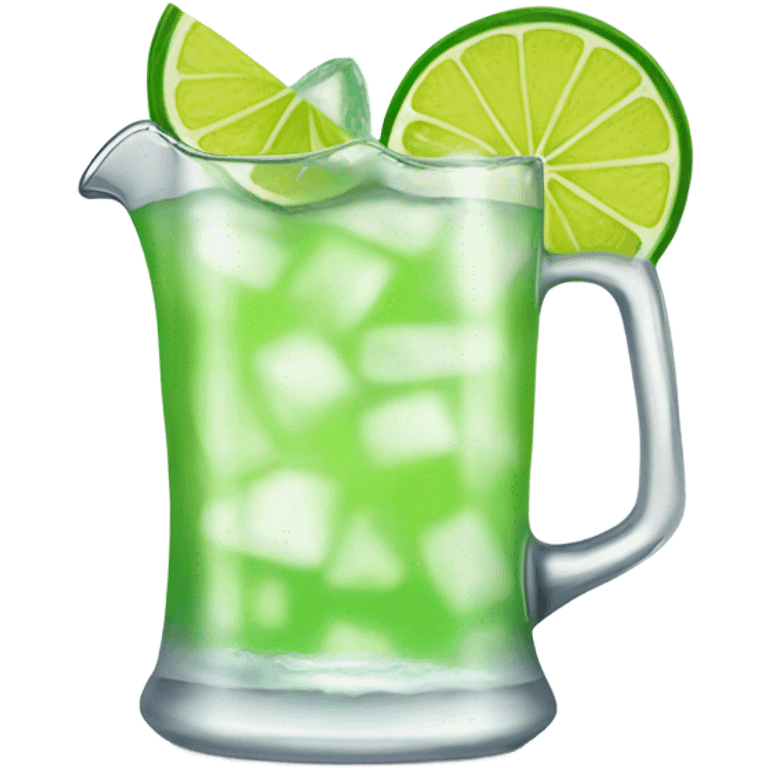 A jug of margarita emoji