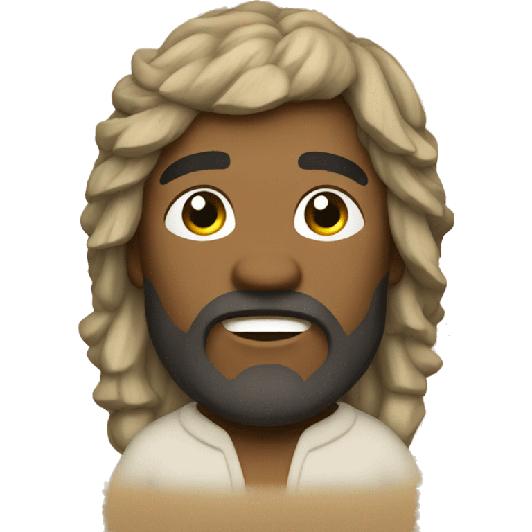 Noah is a biblical figure known for building an ark to save his family and two of every animal from a great flood. Use emojis to represent Noah's story! emoji