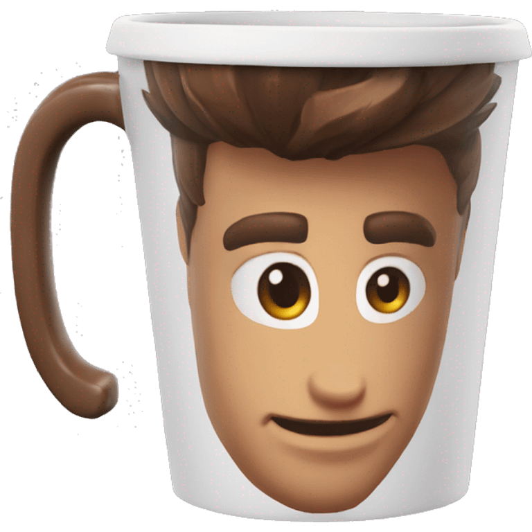 Fortnite skin coffee cup head emoji