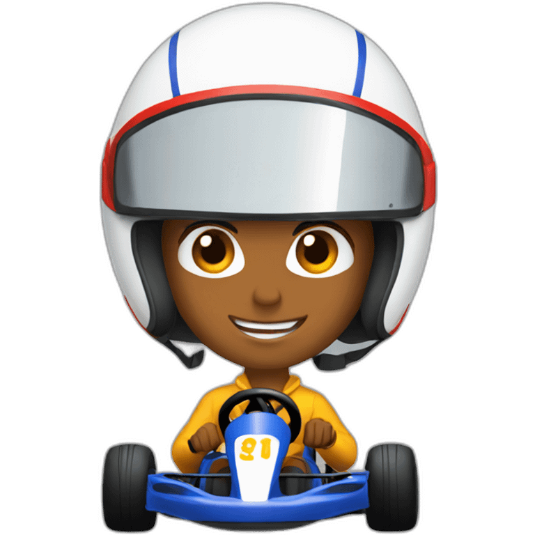 Karting emoji