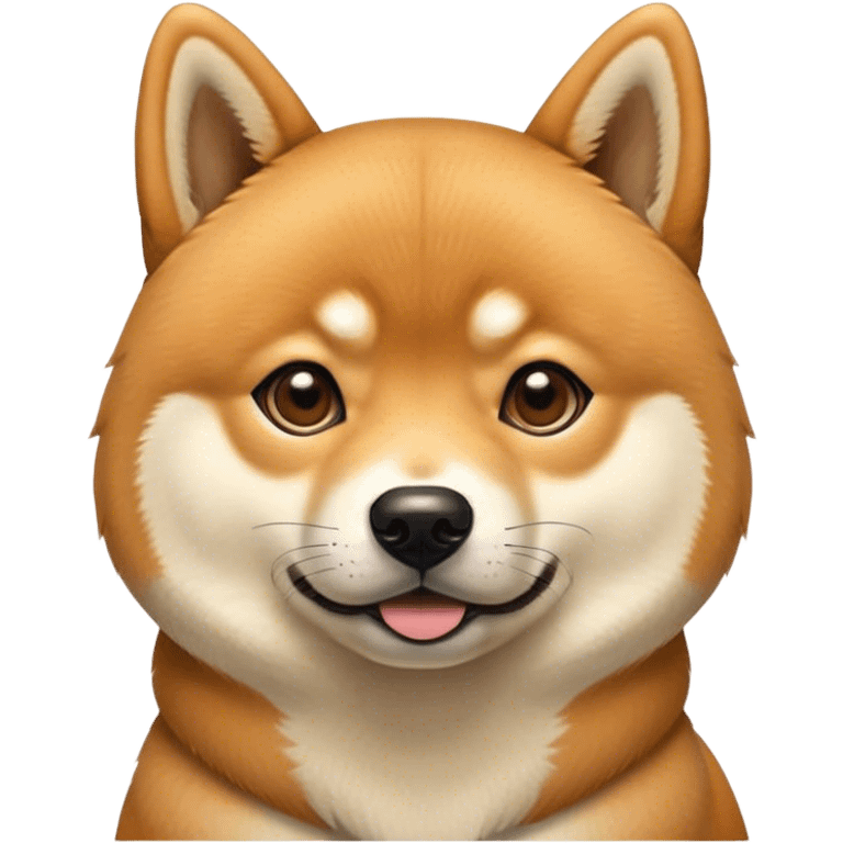 With one Shiba inu emoji