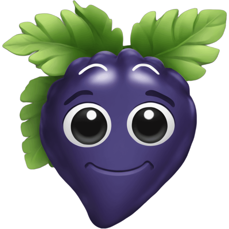 a one Acai berry emoji