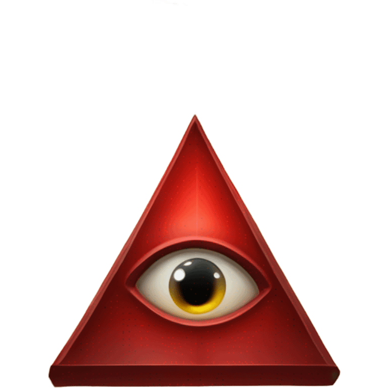 spell book that's red with eye in the middle with runes emoji