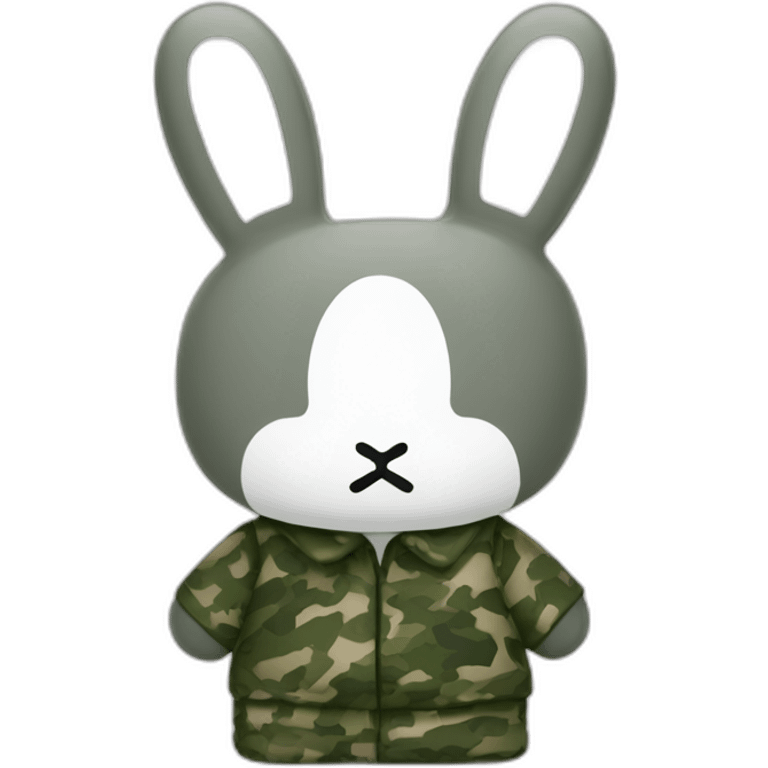 miffy with camo suit emoji