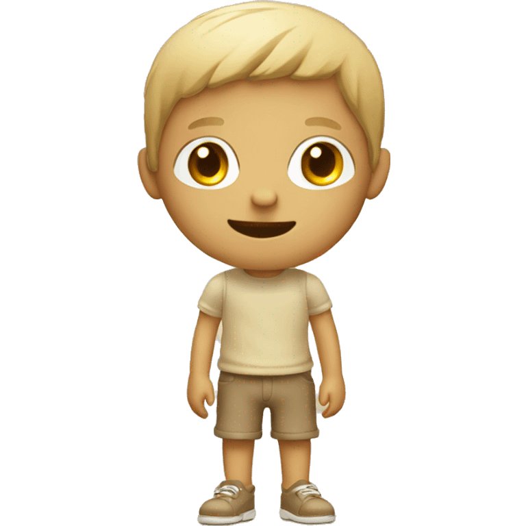 Kids toy beige colours  emoji